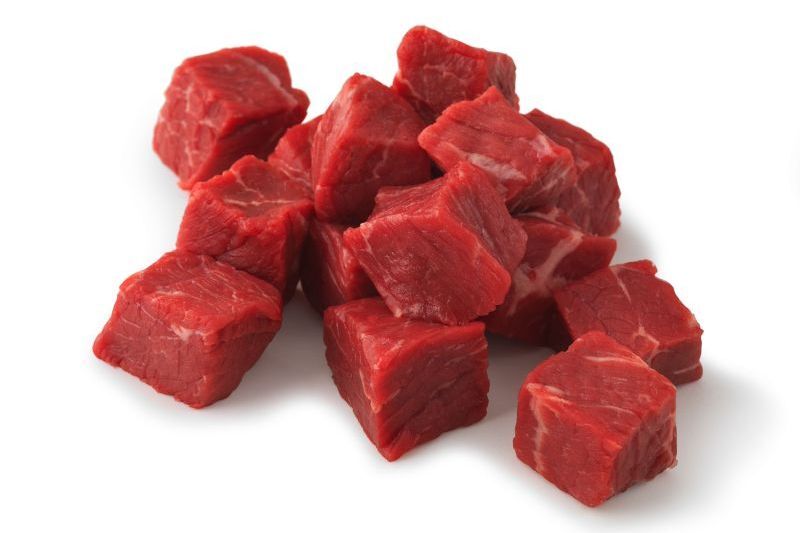 100% Grass Fed  Beef  for Stew - 1 LB PACKAGE